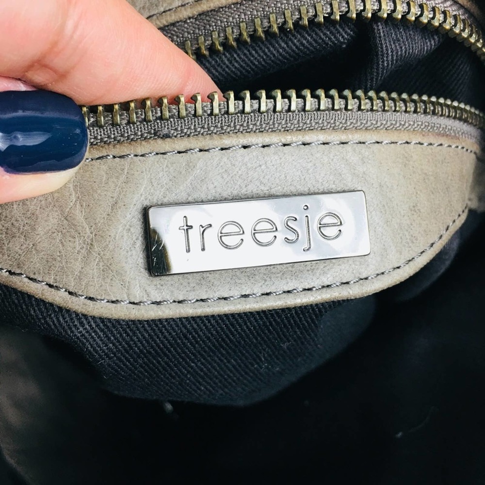 Treesje Marley gray embellished large hobo bag - Picture 7 of 11